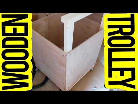 DIY Wooden Trolley: Easy Build!