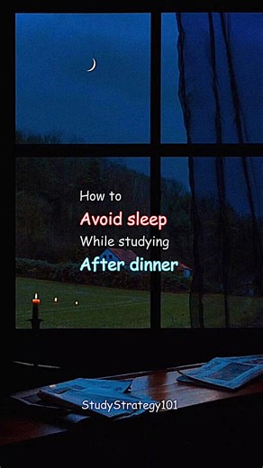 How to avoid sleep during study #studytips #studytok #productivity