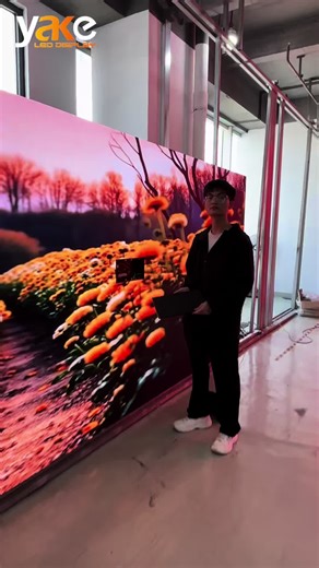 High quality indoor LED display screen!#yakeleddisplay #ledscreen #leddisplay #ledmodule #indoorledscreen