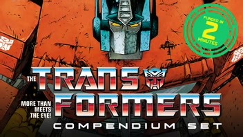 THE TRANSFORMERS Compendium Set (Full video, click the link below.) https://www.kickstarter.com/projects/skyboundent/transformers-compendium-set?ref=discovery_newest&total_hits=55941&category_id=250 The original THE TRANSFORMERS US and THE TRANSFORMERS UK comic book series together in two distinctive hardcover collection sets. | Creative New Idea Gizmos