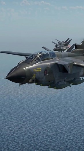 RAF Tornado Gr1 squad pass. Beautiful plane. #aircraft #warthunderaviation #jet #raf