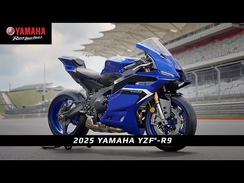 Accessible Supersport Performance: The All-New 2025 #Yamaha YZF-R9