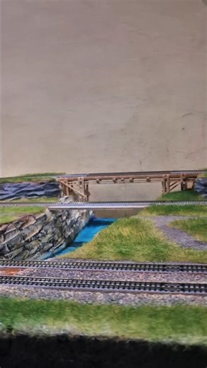 Diorama N Scale, need more tree. #train #kato #modeltrains #diorama #railway #keretaapi #diy #art