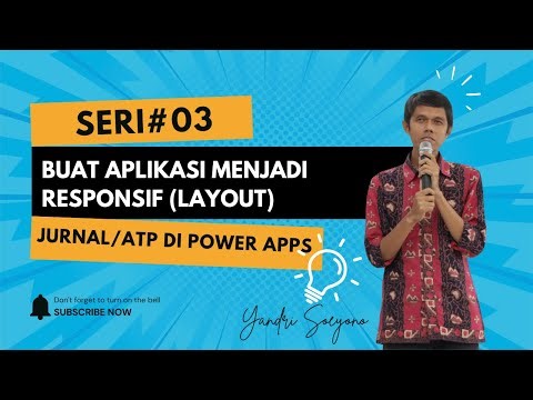 Series #03 Journal/ATP with Power Apps | Creating a Responsive Layout for Your Application, Super...
