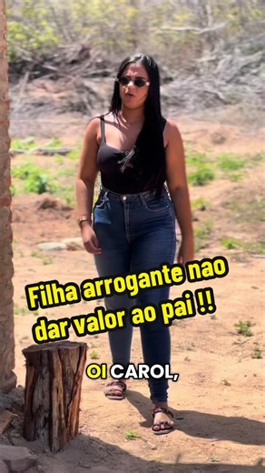 Filha arrogante nao dar valor ao pai !!#novelas #viral #filha #pai #ajuda
