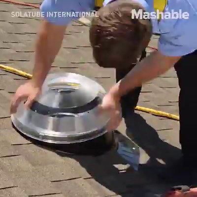 21M views · 12K shares | These tubes bring natural light indoors and help reduce energy costs. | Mashable | Facebook