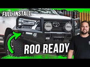 This Is Why Every Hilux Needs a Bull Bar | Complete Install Guide 2024