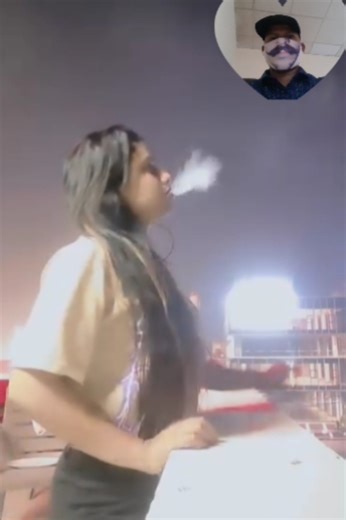 Beautiful Indian girl smoking 🚬 🚭 masti #smokingattitude #smokingstatus #smokinghabit#smokeyeye