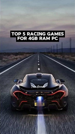 Top 5 Racing Games for 4GB RAM PC #gaming