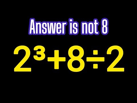 The Viral Math Problem Everyone in the USA Is Debating#maths