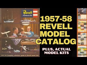 Revell Model Catalog 1957–1958 — The Beginning of Classic Kits!