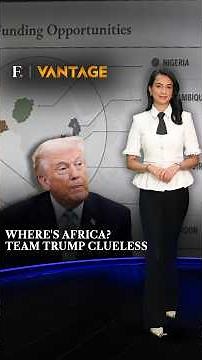 AI Embarrasses Trump? US Officials Present Wrong Map Of Africa | Vantage on Firstpost |4K