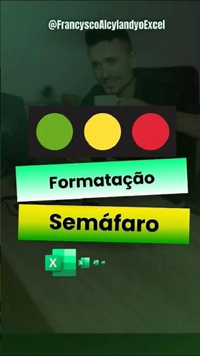 Como criar formatação condicional de semáforo no Excel
