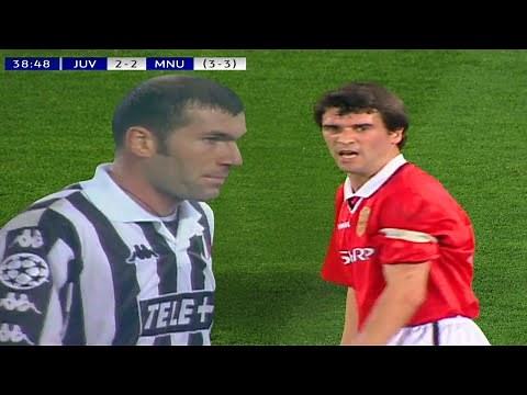 Juventus vs Manchester United 1999 | Zidane, Del Piero & Juventus Stunned by Roy Keane