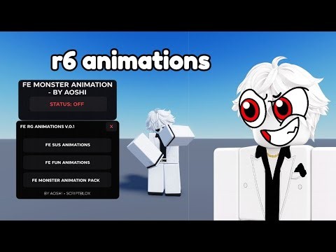 FE r6 animation script | Roblox script | Roblox exploit