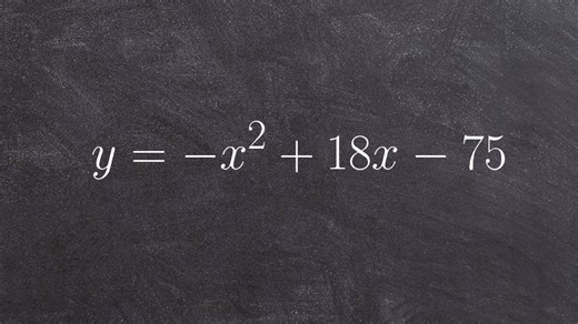 Learn how to use the formula for vertex and axis of symmetry to graph a parabola