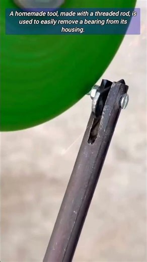 How to make a DIY bearing puller.