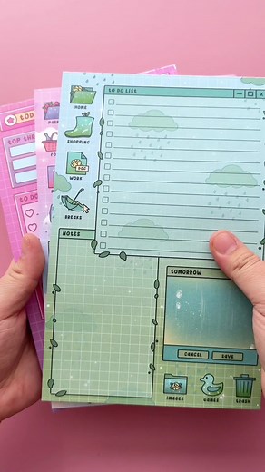 Love that they keep me organized! #planner #plannernotepad #notepads #plannershop #bujoshop #stationery #stationeryshop #stationeryaddict #smallbizowner