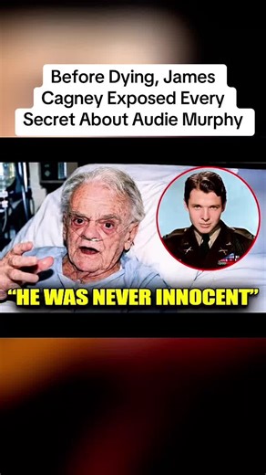 Before Dying, James Cagney Exposed Every Secret About Audie Murphy #jamescagney #audiemurphy #viralvideos #foryoupage❤️❤️ #trends
