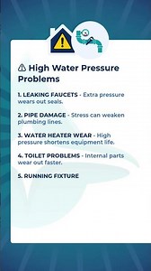 ⚠ High Water Pressure Problems