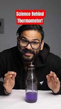 How does a thermometer work!🔥