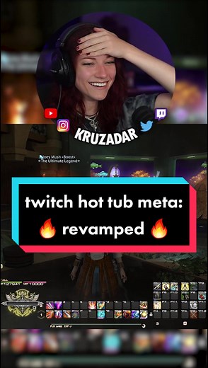 ayo twitch hot tub meta revamped 🤣 #kruzadar #funnymoments #gamingontiktok #ffxiv