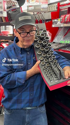 Snap-on 46pc 1/2” Socket Set in Foam!!!