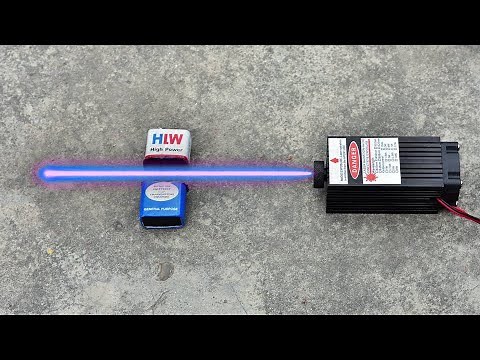 Experiments With Very powerful laser Light