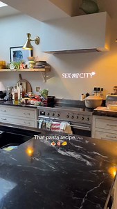 Here’s my family favourite pasta bake recipe that you all asked for 🥫🍝🧀 Ingredients: 3 tbsp olive oil 1 onion, sliced 2 garlic cloves, chopped 2 red peppers, deseeded and cut into strips 3 courgettes (zucchini), sliced 400g can chopped tomatoes 3 tbsp sun-dried tomato paste Large handful chopped fresh basil 350g fresh pasta spirals 125g grated Gruyère (Swiss) cheese salt and pepper fresh basil sprigs, to garnish 1. Heat the oil in a heavy-based saucepan or flameproof casserole. Add the onion 