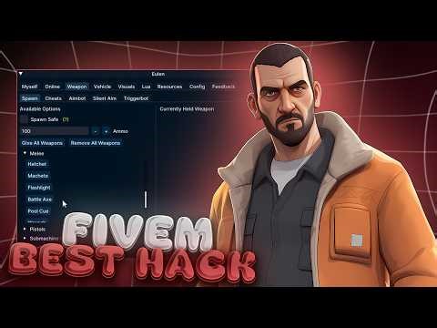 FiveM Cheat | Vehicle Spawn & God Mode | Money Drop & Weapon Menu | Private Loader