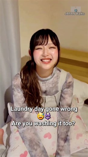 41K views · 430 reactions | A laundry mix-up in Japan  She looked embarrassed — when I told her I handwashed it. JAPAN Walks #JapanLife #FunnyMoments #TokyoVibes #DailyJapan #WholesomeLaughs #KawaiiHumor #NeighborStories | JAPAN Walks | Facebook