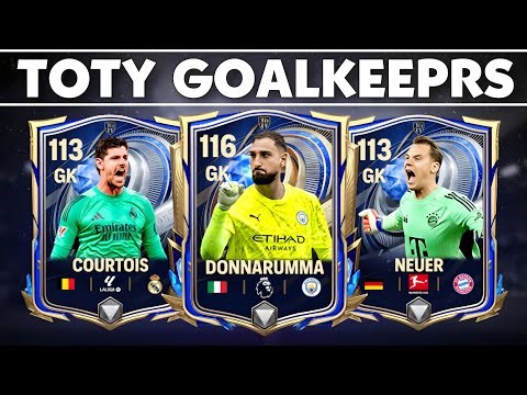 TOTY BEST GOALKEEPRS FC MOBILE 🤯 BEST GK IN FC MOBILE || LION HINDI