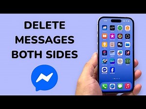How To Delete Messages On Messenger For Both Sides?