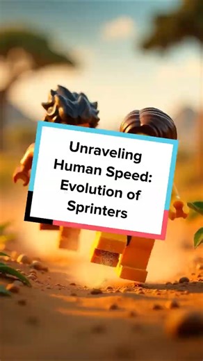 Unraveling Human Speed: Evolution of Sprinters #shorts