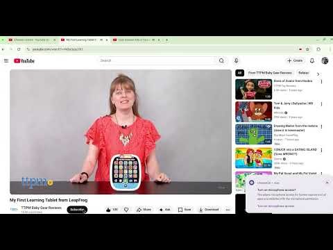 My First Learning Tablet from Leapfrog