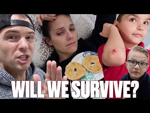 WHAT HAPPENS WHEN MOM GETS SICK | 24 HOURS WITH NO MOM
