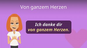 von ganzem Herzen • richtige Schreibweise