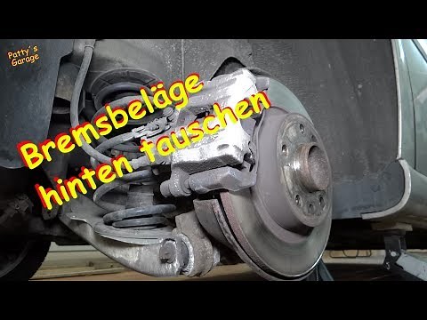 Bremsbeläge hinten am Vectra C tauschen