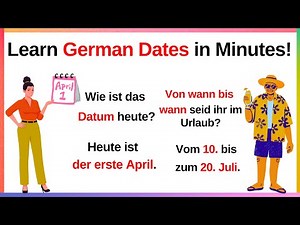How to Say Dates in German – Easy Guide for Beginners 🇩🇪