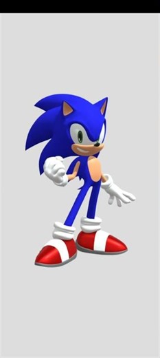 Sonic 3d model 7