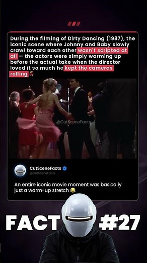 That Iconic Dirty Dancing Scene Wasn't Even Scripted