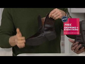 Vionic Quilted Leather Mid Boots - Thea on QVC