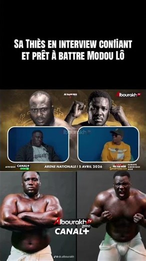 Sa Thiès is very confident about his fight against Modou Lô