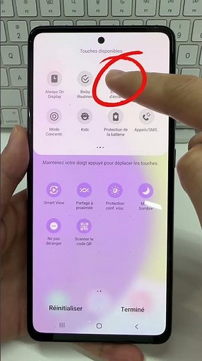 Comment on peut Enregistrer d’écran avec Samsung #shorts