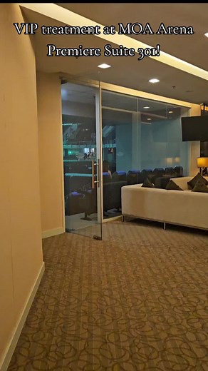Experience VIP Treatment at SM MOA Arena Premiere Suite 301!
