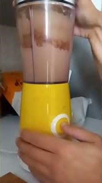 Frullato banana e cacao