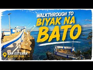 Walking to Biyak na Bato, San Esteban Ilocos Sur 🇵🇭 | Hidden Coastal Rock Formation in North Luzon