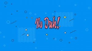 Free stock video - Motion graphic of 90s text effect design