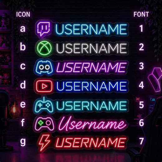 Custom Gamer Sign, Gamer Neon Sign, Gaming Neon Light, LED Gamer Sign, Neon Sign Gaming, Streamer Neon Sign, Twitch Setup Decor - Etsy