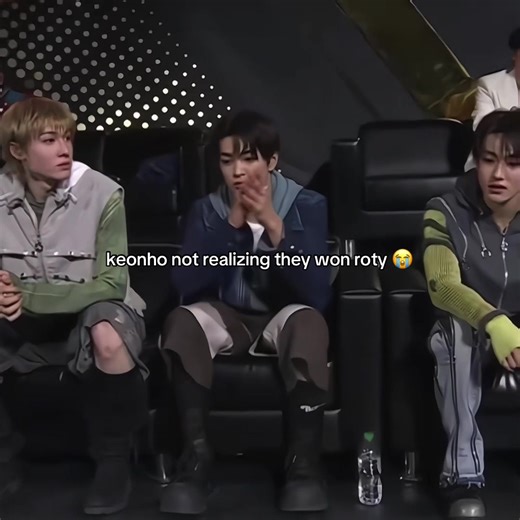 Keonho's Reaction to Winning ROTY